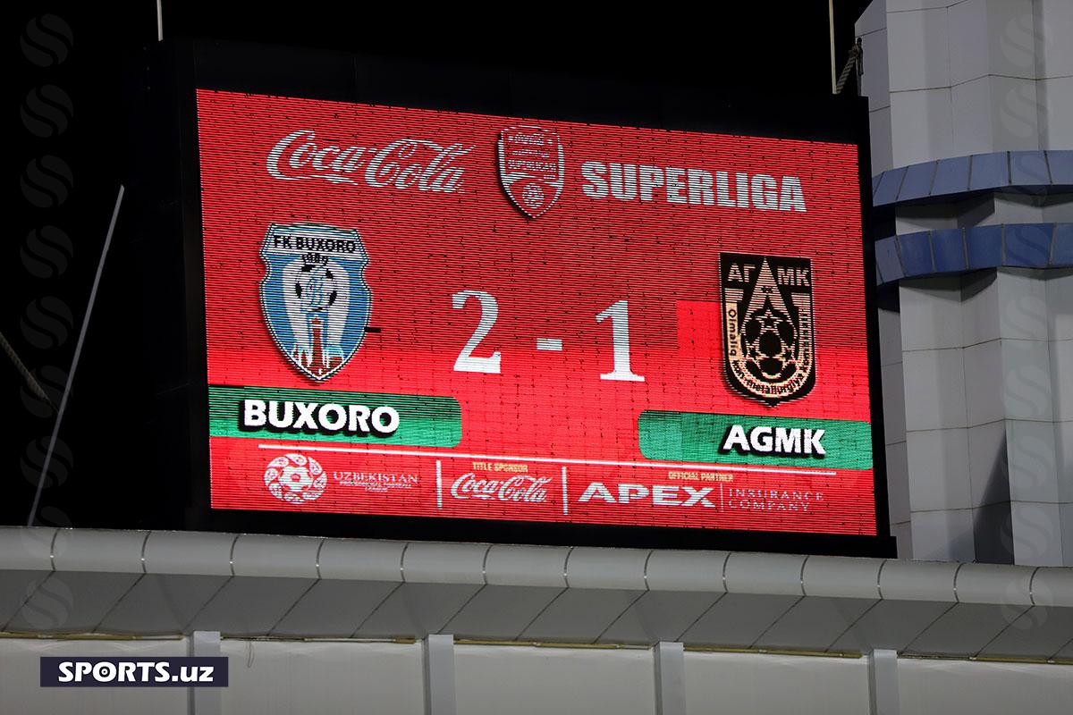 29.08.2020 Bukhara 2-2 AGMK